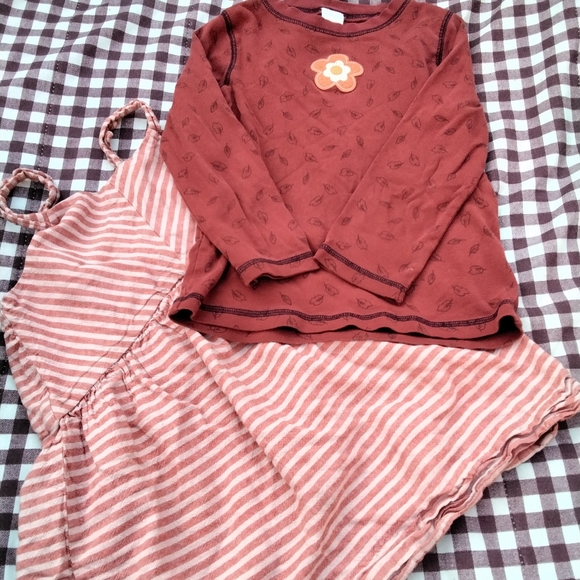 🙂 3/15 Gymboree long-sleeved shirt size 5...tea jumper size 5 - Picture 6 of 7